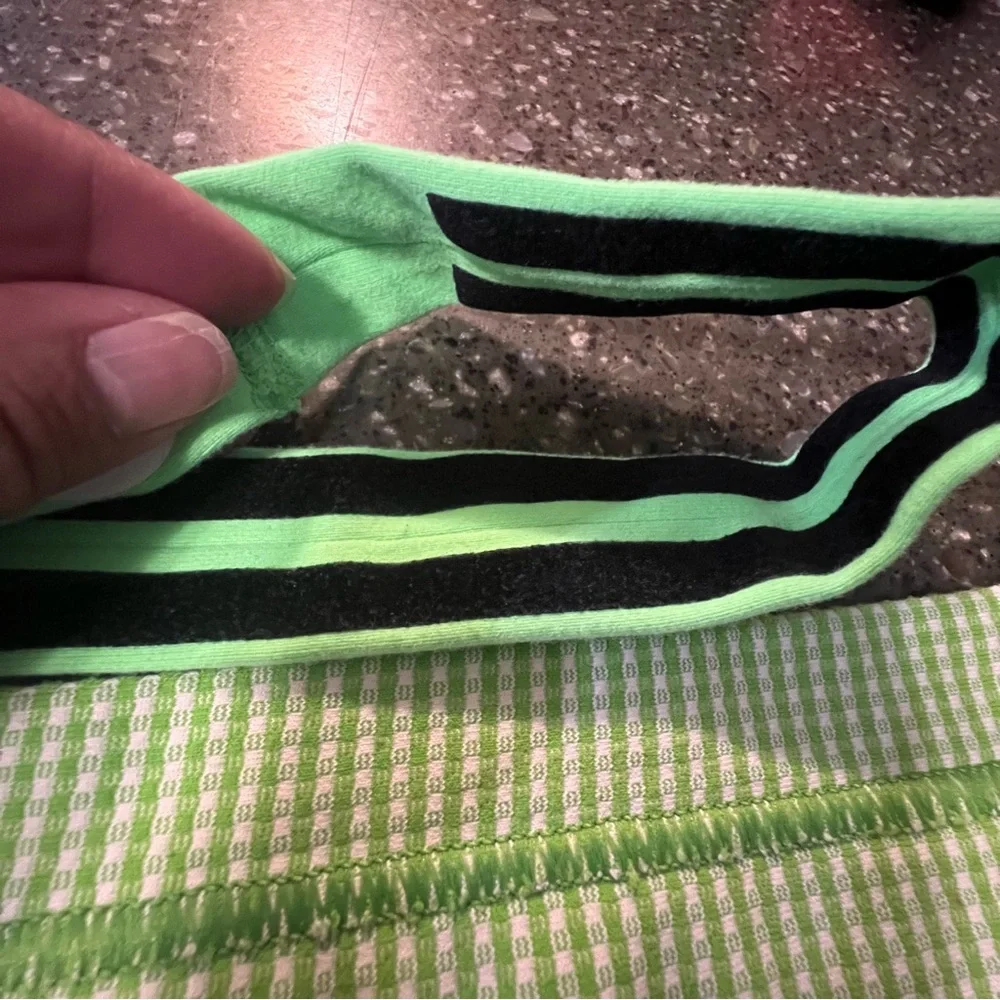 Lululemon Green Non Slip Headbands Set Activewear Hair Accessories Gym Yoga Run